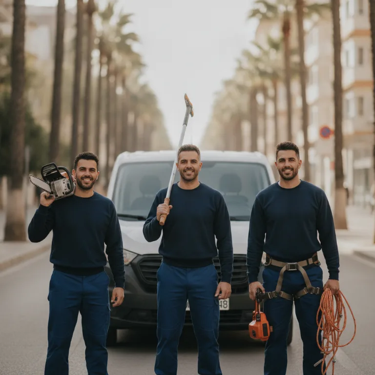 Tala de Árboles equipo en Melilla